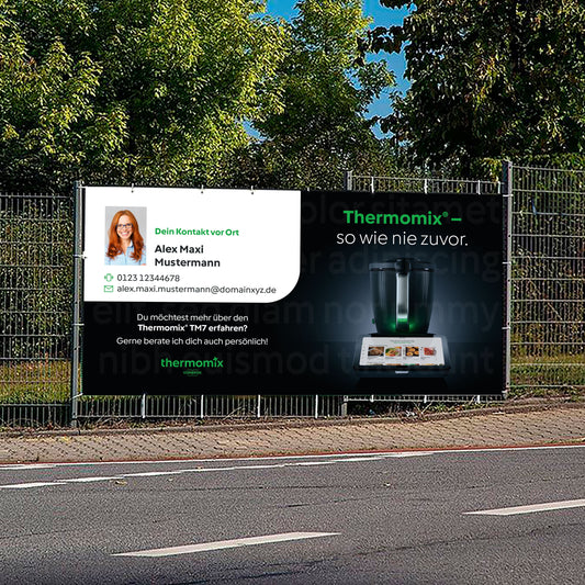 Banner personalisiert Motiv 01