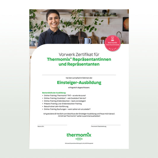 Zertifikat TR-Ausbildung